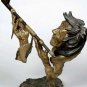 Mark Hopkins " Grandfather's Prayer" Bronze Sculpture NIB