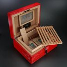 Brizard " Royal Oak Collection " Fire Truck Red Humidor 30 / 40 ct NIB