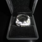 Custom designed 14K White Gold "Rock" Ring Size 11