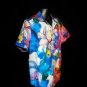 Robert Graham Sip N Dip  Vibrant Tropical Themed Short Sleeve Medium  Size NWTS
