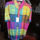 Robert Graham Style Darts Short Sleeve Shirt Size Large NWTS Robert Graham Style Darts Short Sleeve Shirt Size Large NWTS