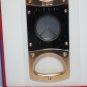 Elie Bleu Cigar Cutter Polished Rose Gold with Satin Black | EBC1002 NIB
