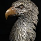 Mark Hopkins Eagle Bronze Sculpture Made in USA  Measures 11.75" H X 7" W