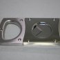 Elie Bleu Cigar Cutter Polished and Satin Steel | EBC1003 NIB