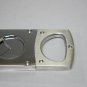 Elie Bleu Cigar Cutter Polished and Satin Steel | EBC1003 NIB