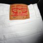 Levis 511 Slim Shorts Mens 31" White Denim Stretch Jean Summer Bermuda