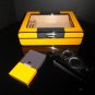 Travel Humidor with hydrometer and humidifier and cutter NIB