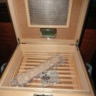 Brizard and Co. "Hacienda" Humidor - 60 / 70 ct  Measures 14" L x 12" W x 5" H