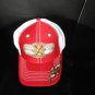 Fuente Fuente Opus X  Red , White and Gold Embroidered Baseball Cap NWTS