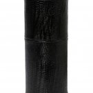 Brizard Desk Humidor Black Lizard Pattern 10-15 ct  Made in USA NIB