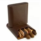 Brizard " Show Band " 5 case - Coffee Leather and Macassar Ebony NIB Brizard " Show Band " 5 case - Coffee Leather and Macassar Ebony NIB