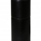 Brizard and Co Cylindrical Desk Humidor Black Leather 10-15 ct  NIB
