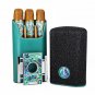 Abalone and Stingray Leather Collection Ltd Cigar Case and Cutter NIB