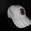 Fuente Fuente Opus X White Pin Striped Embroidered Baseball Cap NWTS Fuente Fuente Opus X White Pin Striped Embroidered Baseball Cap NWTS
