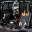 Brizard and Co Black Bali Collection Traveler with cutter and lighter usa