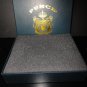 Gold and Blue Ceramic Cigar Ashtray Measures 9" L x 6.75" W NIB