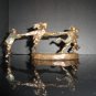 Mark Hopkins " Crack the Whip" Bronze Sculpture 11" x 4" x4"
