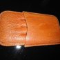 Pheasant Leather Cigar Case Holds up to 4 Stogies