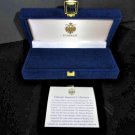 Faberge Blue Velvet Charm Case Empty -Measures 8" x 3.5" x 2" Faberge Blue Velvet Charm Case Empty -Measures 8" x 3.5" x 2"