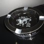 Drew Estate Black Liga Privada Ceramic Ashtray 10 " L x 8.75" W x 2.75" NIB