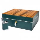 Brizard Golf Collection Humidor 60 / 70 ct and Gatsby Table Lighter Made in USA Brizard Golf Collection Humidor 60 / 70 ct and Gatsby Table Lighter Made in USA