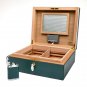 Brizard Golf Collection Humidor 60 / 70 ct and Gatsby Table Lighter Made in USA