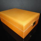 Michel Perrenoud Leather Travel Humidor 20 ct 10.5" L x 7.25"W x 3.25" H