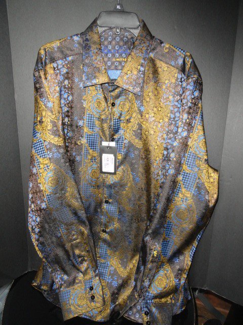 Robert Graham Regal Dreams Limited Edition Long Sleeve Shirt Size 3XL