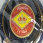 Diamond Crown Large Ceramic Ashtray 12" L x 9" W NIB