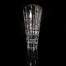 Fabergé Crystal Atelier Collection "Metropolitan" Vase - 13” H x 4.5" W x 2.5"B