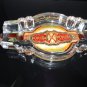 Arturo Fuente OpusX Crystal  Ashtray Measures 10" L x 6" W x 1.25" H