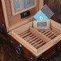 Brizard Chesterfield Solid Wood Airflow Humidor with  case & table lighter