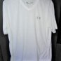 Under Armour Men's HeatGear Short Sleeve White Tee Shirt Size Medium