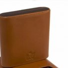 Brizard " Show Band " 5 slot case - Tan Leather and Macassar Ebony NIB Brizard " Show Band " 5 slot case - Tan Leather and Macassar Ebony NIB