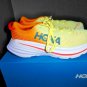Hoka One Bondi X Shoes Size 12.5 D Yellow Pear Running New in the Box
