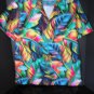 Robert Graham Toucan Stretch Short Sleeve Shirt Size Large NWTS