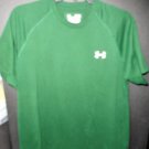 Under Armour Men's HeatGear Short Sleeve Green Tee Shirt Size Medium Under Armour Men's HeatGear Short Sleeve Green Tee Shirt Size Medium