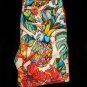 Robert Graham Maui Flavors Short Sleeve Shirt XL Size with Matching Shorts 36"
