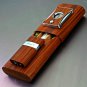 Brizard and Co Rosewood 3 Slot Case , Cutter and Lighter Made in USA NIB
