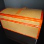 Royal Jamaican and Lizard Rattan Chest Humidor NIB