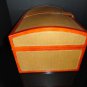 Royal Jamaican and Lizard Rattan Chest Humidor NIB