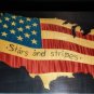 Elie Bleu Stars & Stripes " Humidor 110 Count NIB Made in France NIB
