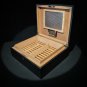 Brizard "Royal Oak Collection" Humidor - Black Oak 60 - 70 Ct Made in USA NIB