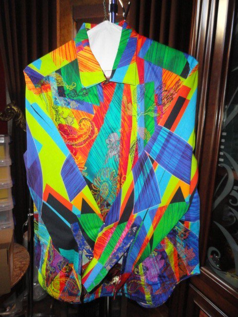 Robert Graham Cali Sunset Long Sleeve Ltd Edition Shirt Size Medium