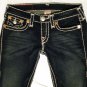 True Religion Super T woman's jeans sz 27 Twisted Seams