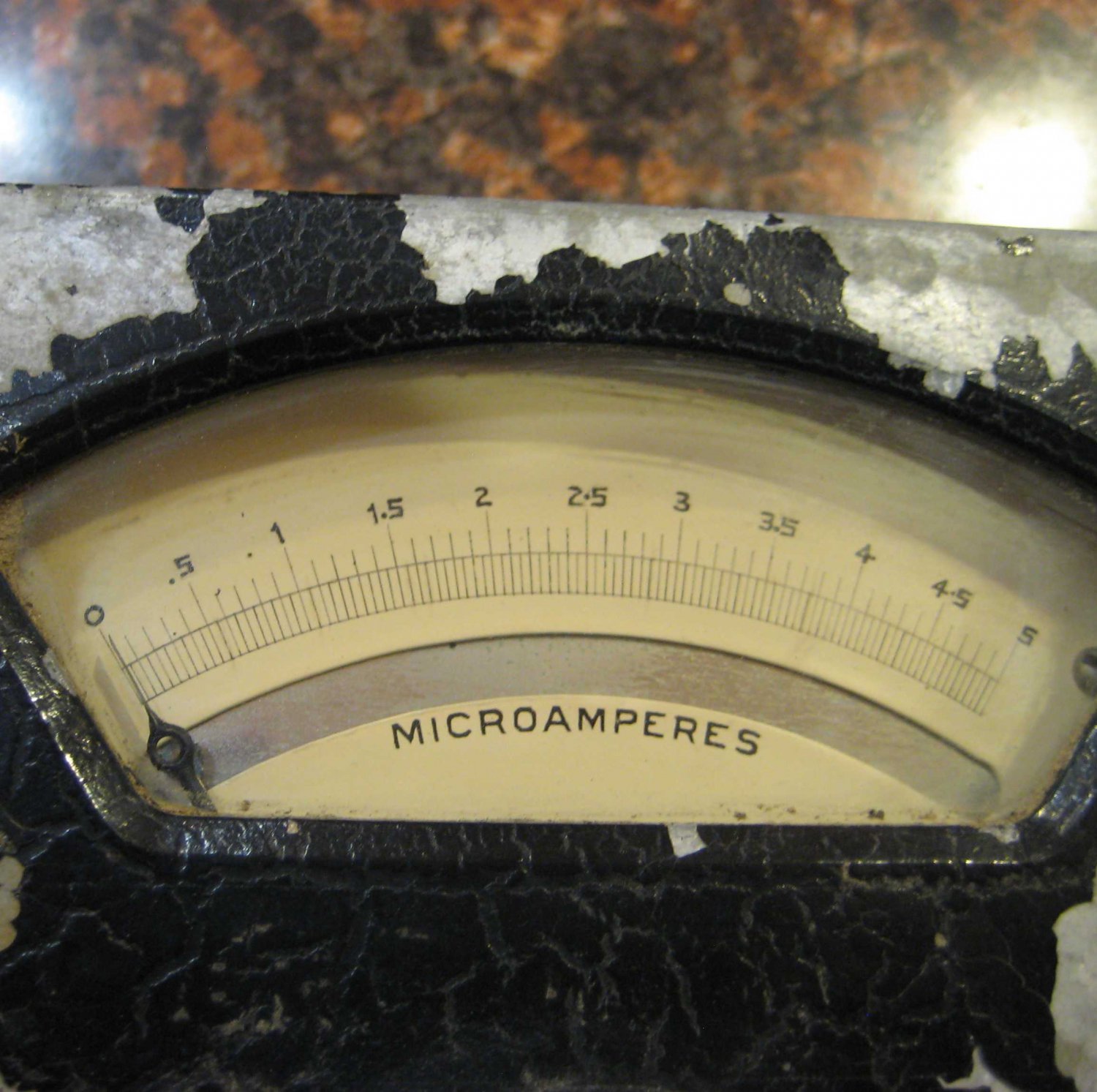 Electronic Test Equipment, Rawson DC Microampere Meter Type 507 Range 0-5 microamperes