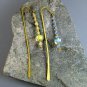 Beaded Goldtone Book Markers