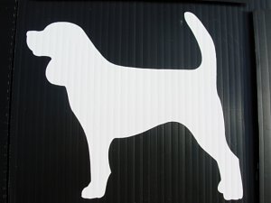 8" VINYL STICKER