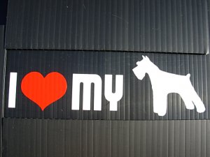 8" VINYL STICKER
