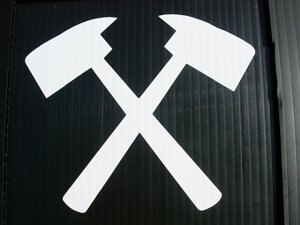 8" VINYL STICKER